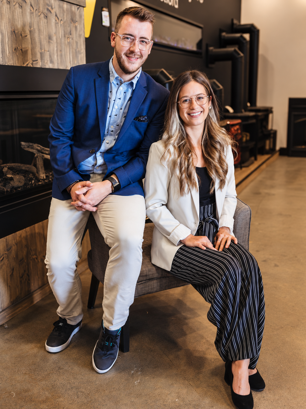 Jessica et Maxime, à l’origine d’Aura Hôtel Escapad.